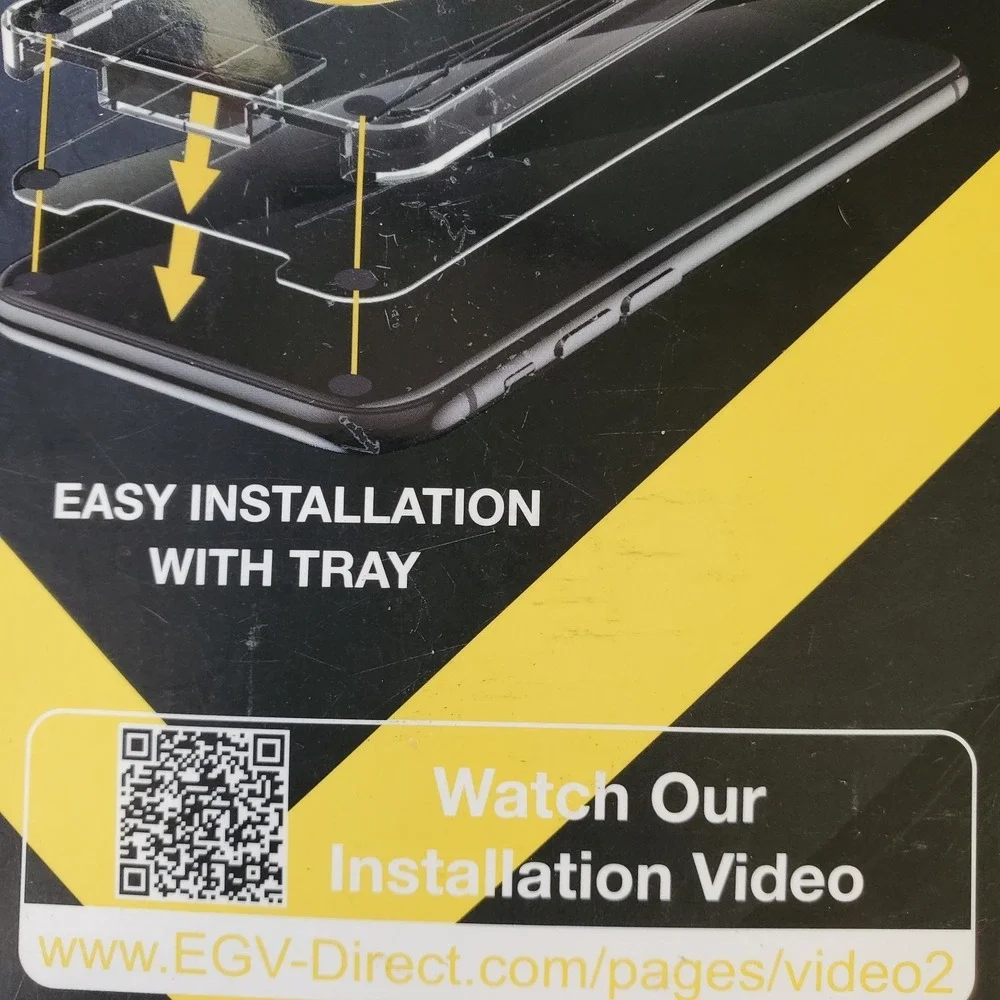 EGV Tempered Glass Screen‎ Protector For Iphone 12 Pro 6 Pack